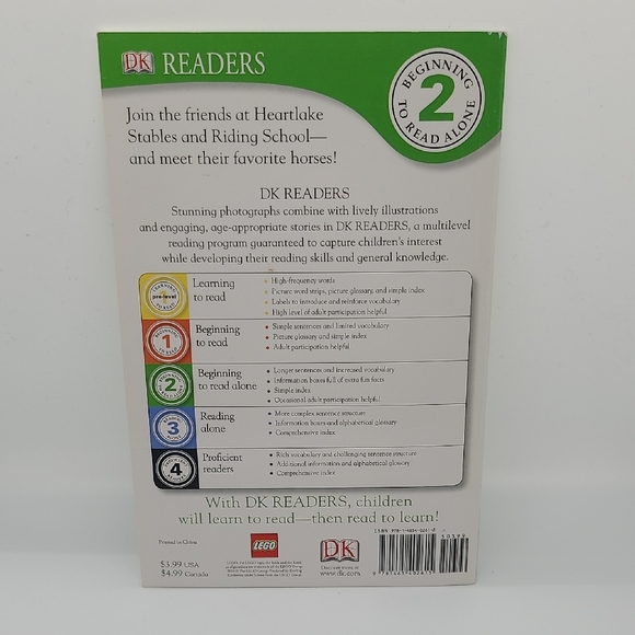 LEGO Friends Let's Go Riding! Level 2 Reader - Picture 2 of 4